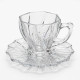 Tea Cup and Saucer Set - 6 Pcs